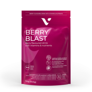 Berry Blast Valentus, bevanda ai frutti di bosco con caffeina, inulina e cromo